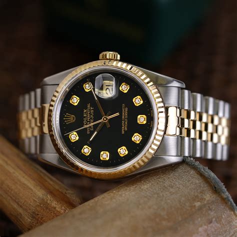 rolex 16233 black